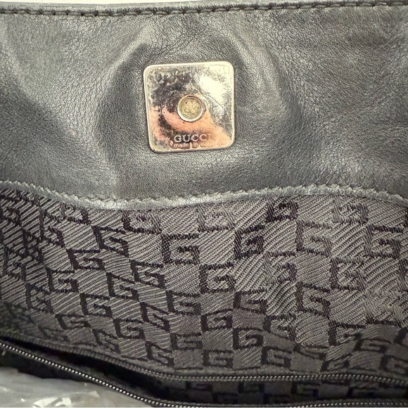 RARE Black Gucci Shoulder Bag - Picture 5 of 10